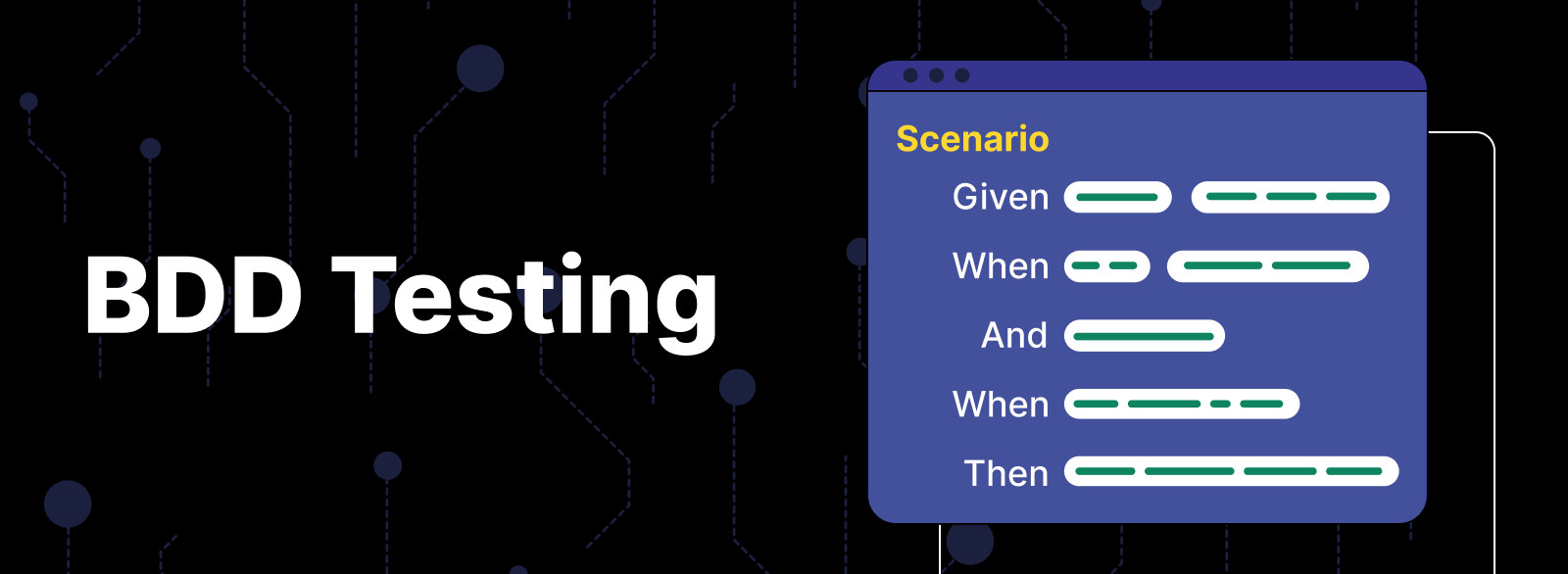 bdd test cases for login page