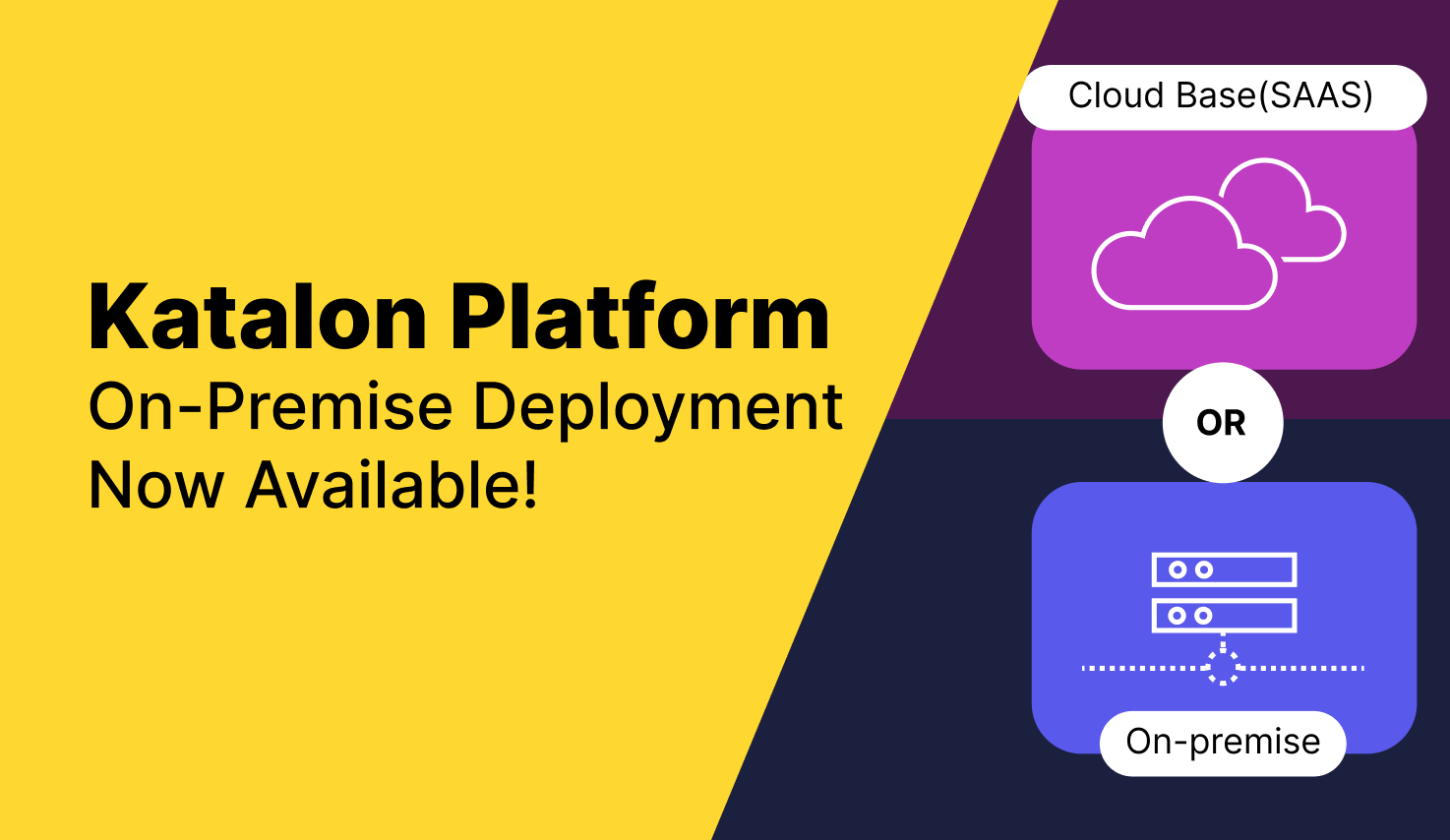 Katalon Platform Available for On-Premise Deployment