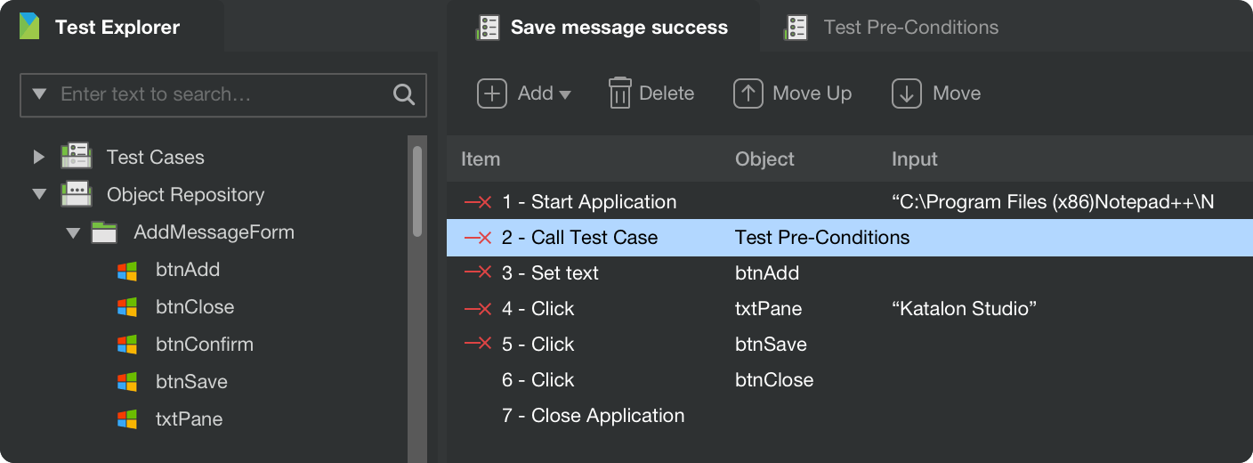 Katalon for Desktop Testing - Minimal maintenance