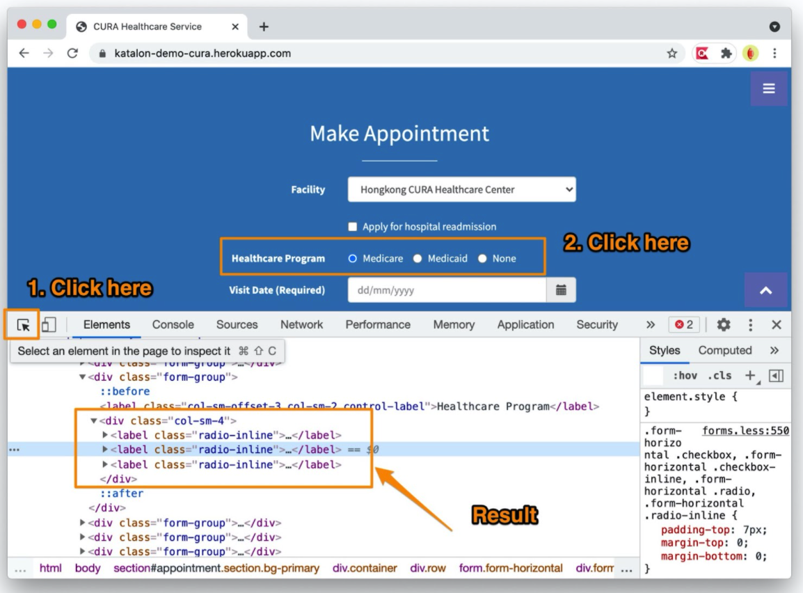 find web object id