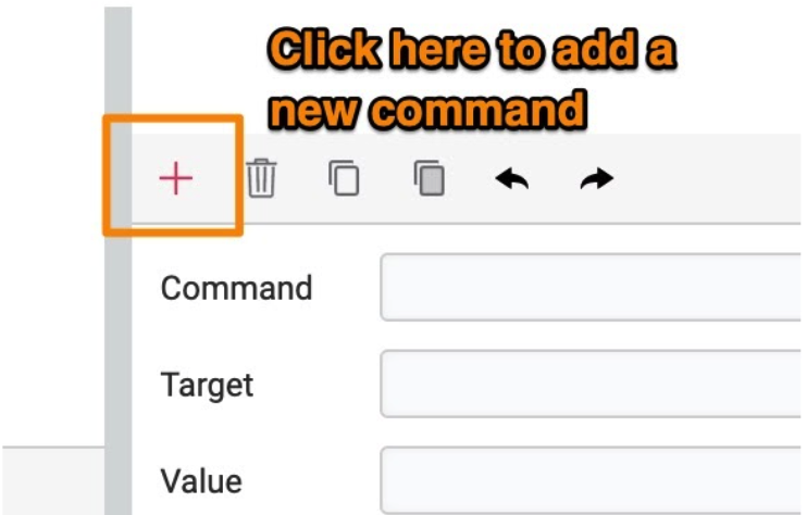 add command katalon recorder